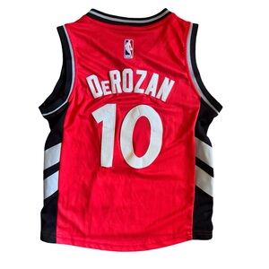 Adidas Toronto Raptors DeMar DeRozan #10 Youth Swingman Jersey - Size M